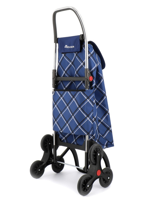 Wózek na zakupy Rolser I-Max Chiara 6-kołowy na schody - klein blue