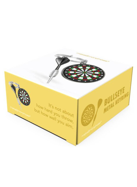 Brelok do kluczy zawieszka Metalmorphose - tarcza i rzutka