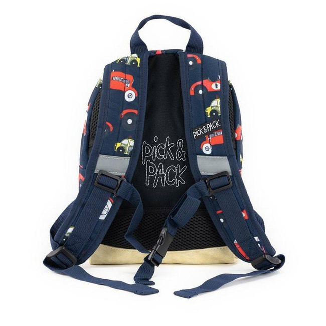 Plecak dla przedszkolaka Pick & Pack Cars S - navy