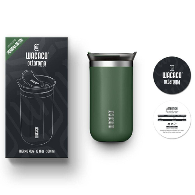 Kubek termiczny Wacaco  Octaroma Lungo 300 ml - pomona green