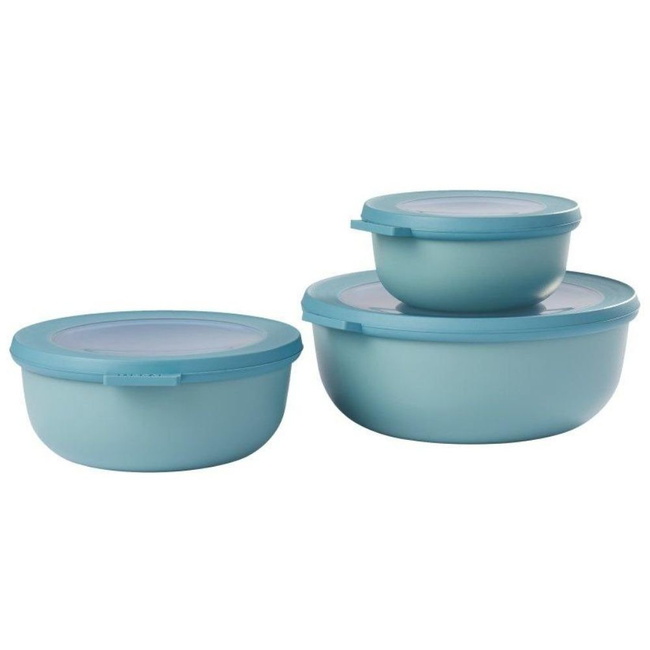 Zestaw 3 misek Cirqula 350 750 1250 Mepal - nordic green