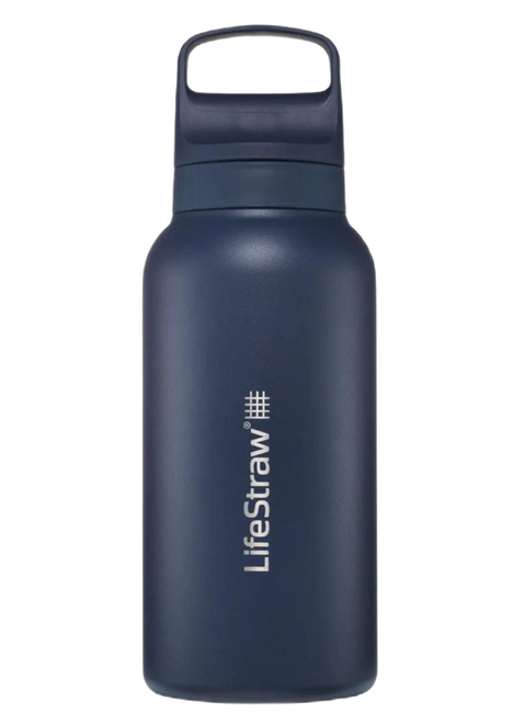Butelka termiczna z filtrem LifeStraw Go Steel 1 l - aegean sea