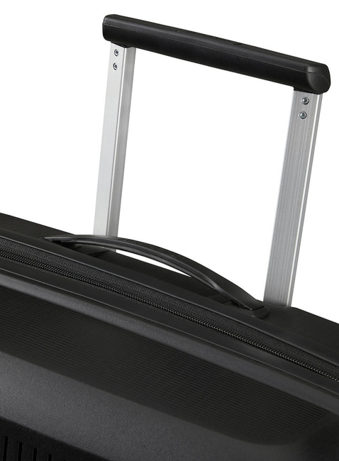 Walizka duża poszerzana American Tourister AeroStep - black