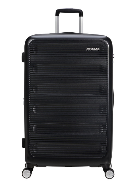 Walizka duża poszerzana American Tourister Astrobeam - storm black