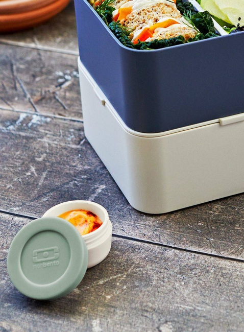 Pojemnik na sos Monbento MB Temple M - green / natural