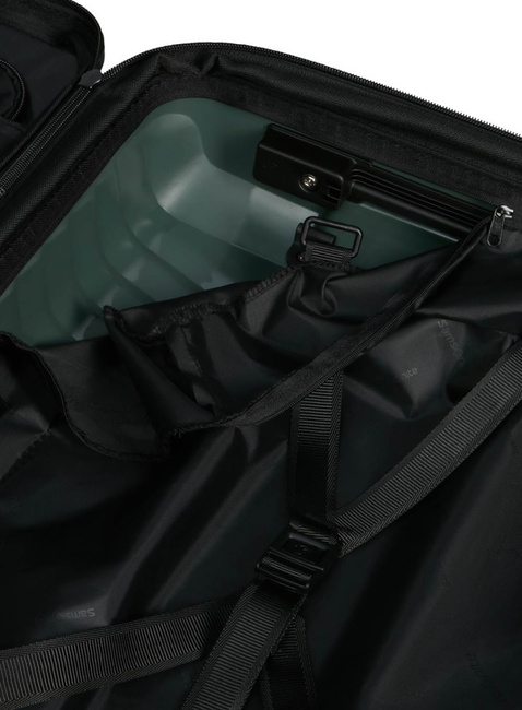 Walizka kabinowa z kieszenią na laptopa Samsonite Intuo EXP Easy Access - olive green