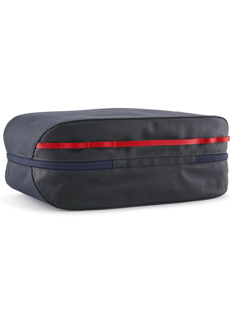 Kosmetyczka organizer Patagonia Black Hole Cube 14 l - smolder blue / amanita red