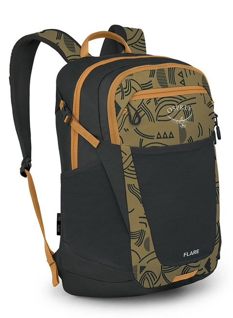 Plecak miejski Osprey Flare 27 - find the way / print black