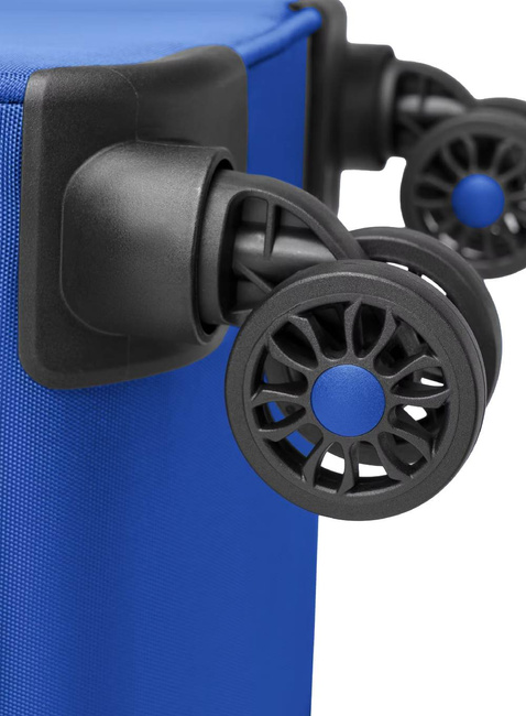 Walizka średnia Puccini Kos - niebieski