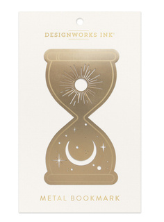 Metalowa zakładka do książki Designworks Ink Metal Bookmark - hourglass