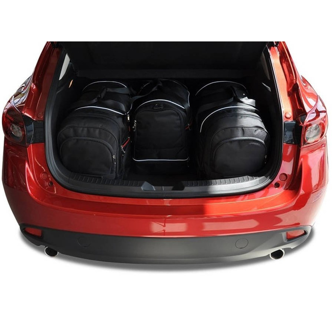 MAZDA 3 HATCHBACK 2018+ TORBY DO BAGAŻNIKA 4 SZT