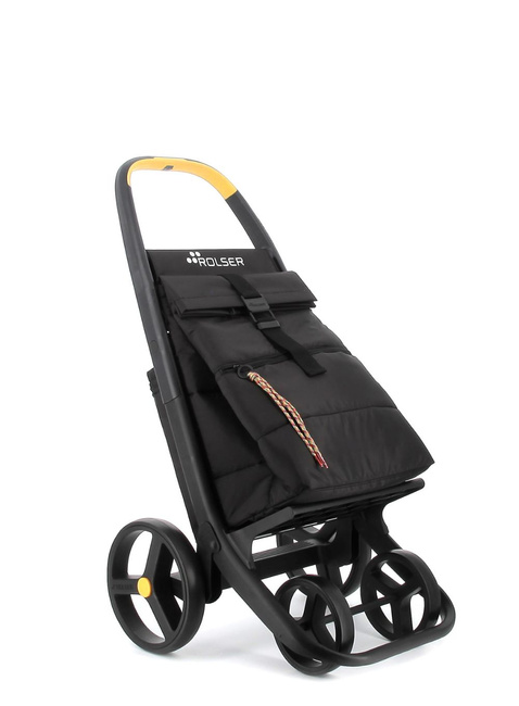 Wózek na zakupy Rolser Clec M Termo Polar 8 Plus Lemon - black