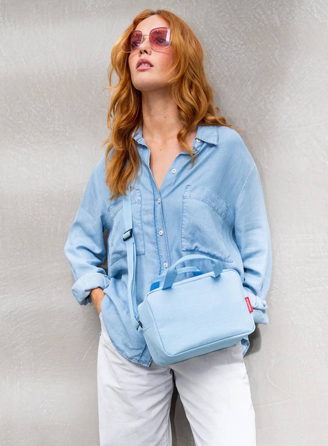 Torba termiczna Reisenthel Coolerbag To-Go - twist powder blue