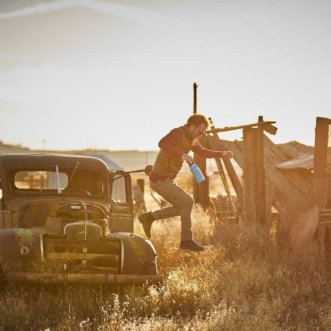 Butelka termiczna 946 ml Wide Mouth 2.0 Flex Cap Hydro Flask - rain