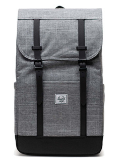Plecak miejski Herschel Retreat 23 l - raven crosshatch