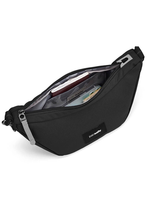 Torebka antykradzieżowa Pacsafe GO Lunar Crossbody - jet black