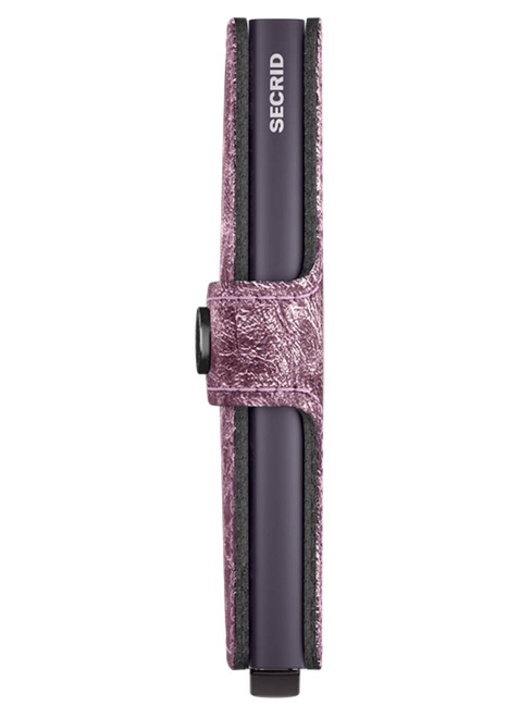 Secrid kompaktowy portfel z RFID Miniwallet Crunch - pink