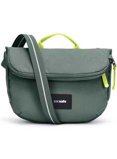 Torba antykradzieżowa z klapą Pacsafe GO Saddle Crossbody - spruce green