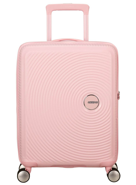 Walizka mała American Tourister Soundbox EXP - pastel pink