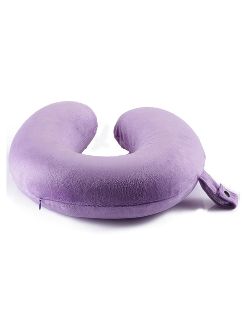 Poduszka podróżna rogal Travel Blue Memory Foam Pillow - purple