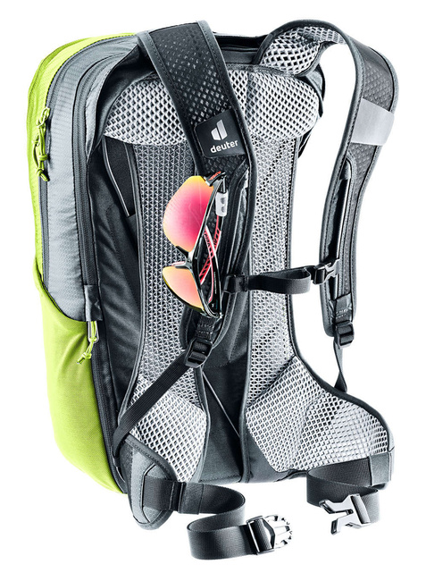 Plecak rowerowy Deuter Race Air 14+3 - citrus / graphite