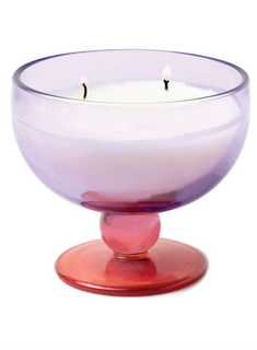 Świeca w kielichu szklana Paddywax Aura 170 g Pepper & Plum - purple / pink