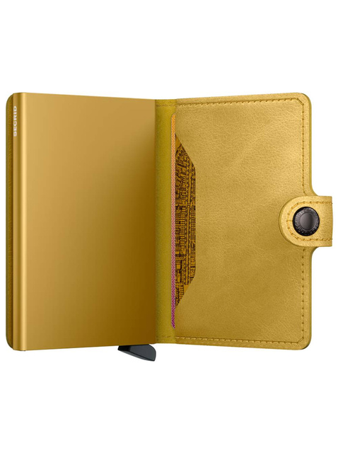 Portfel kieszonkowy Secrid Miniwallet Vintage - yellow