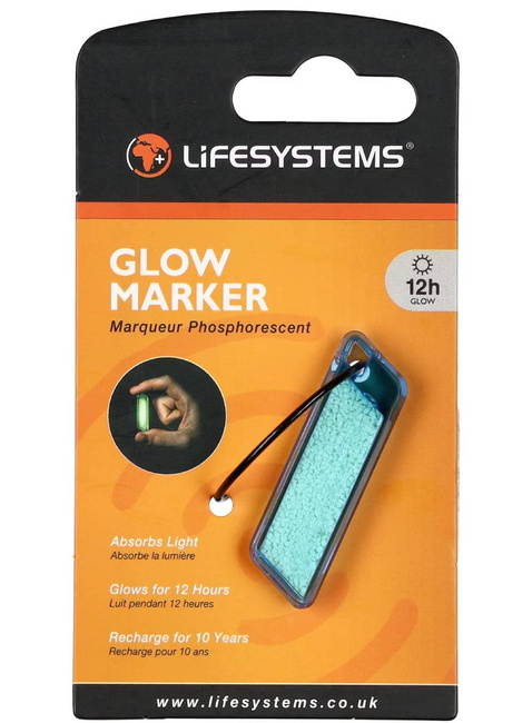 Brelok fluorescencyjny Lifesystems Glow Marker - blue