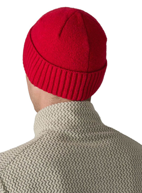 Czapka klasyczna Patagonia Brodeo Beanie - oval logo / amanita red