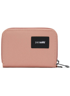 Portfel antykradzieżowy Pacsafe RFIDsafe Card Wallet - rose