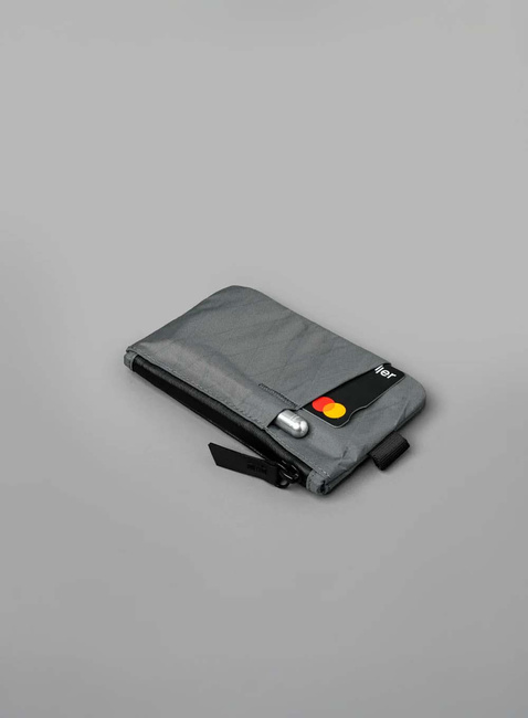 Portfel saszetka Alpaka Zip Pouch Coin - slate grey