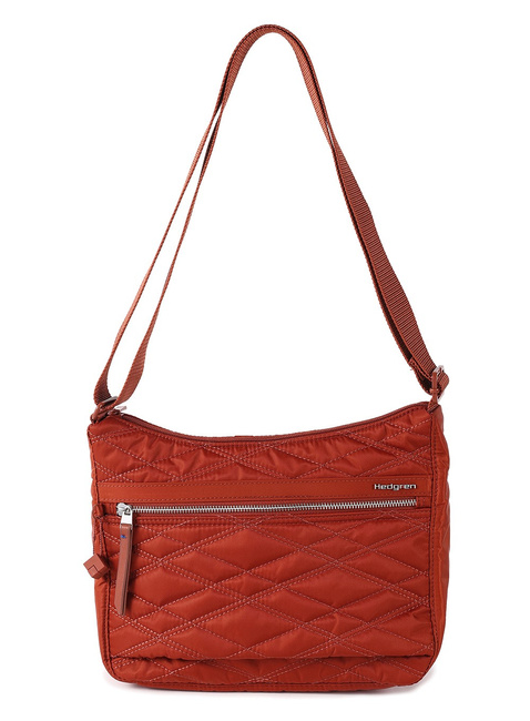 Torebka na ramię Hedgren Harper's S - new quilt brandy brown