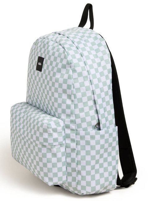 Plecak młodzieżowy Vans Old Skool Check Backpack - gray olive