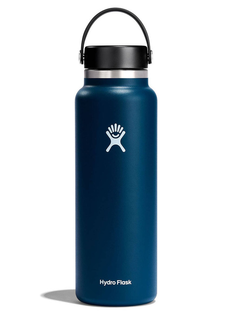 Bidon butelka termiczna Hydro Flask Wide Mouth Flex Cap 1,182 l - indigo