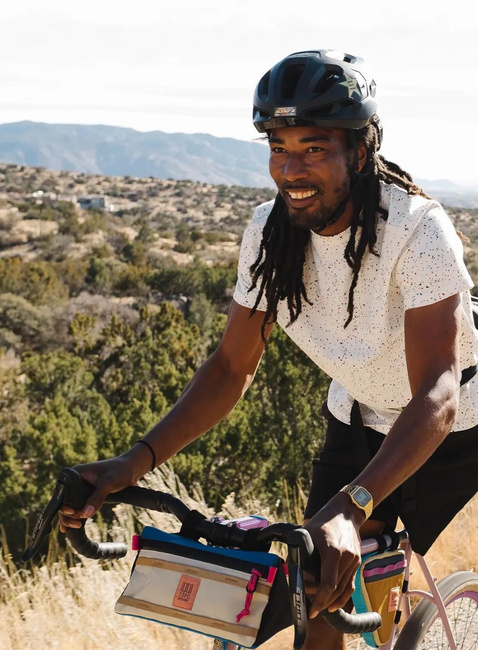 Torba rowerowa Topo Designs Bike Bag - midnight / loganberry