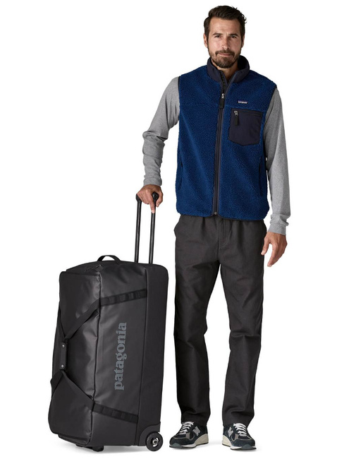 Torba podróżna na kółkach Patagonia Black Hole Matte Wheeled Duffel 100 l - black / black