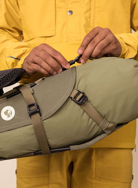 Wodoszczelny worek torba pod siodło Fjallraven S/F Seatbag Drybag 10 l - black