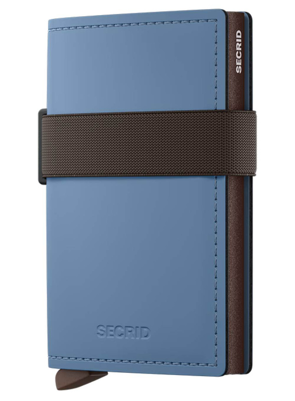 steel blue / brown