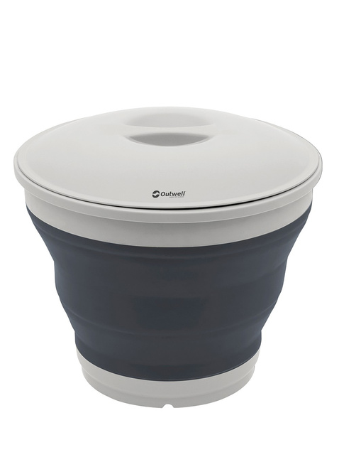Składane wiadro turystyczny Outwell Collaps Bucket Round- navy night