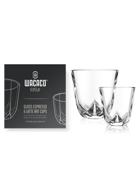 2 szklanki do kawy Wacaco Glass Cup Set Stellars - szkło sodowo-wapniowe