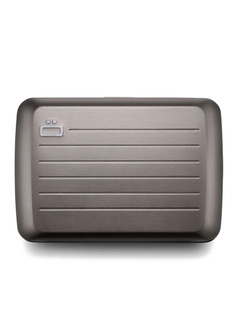 Portfel aluminiowy Ogon Design Stockholm V2 - titanium