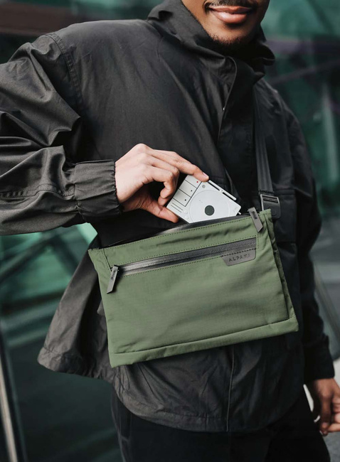 Torba saszetka na ramię Alpaka Zip Pouch Max V2 - green