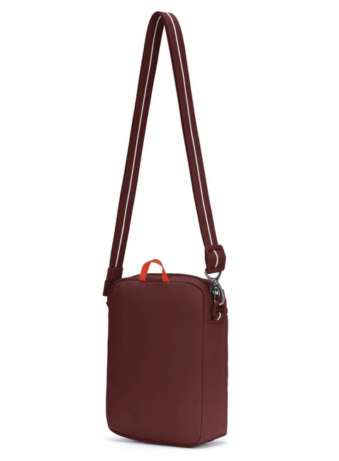 Torba antykradzieżowa Pacsafe GO Festival Crossbody - garnet red