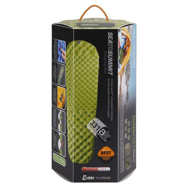 Materac Sea to Summit Comfort Light Insulated Air Sleeping Mat Reg - gren