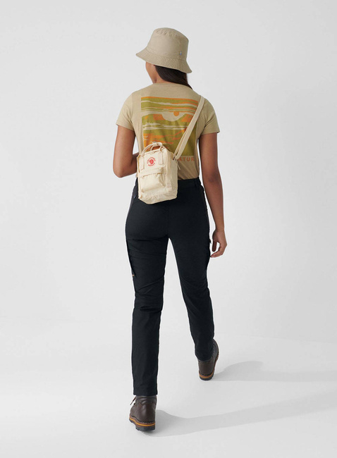 Kompaktowa torba na ramię Fjallraven Kanken Sling - clay