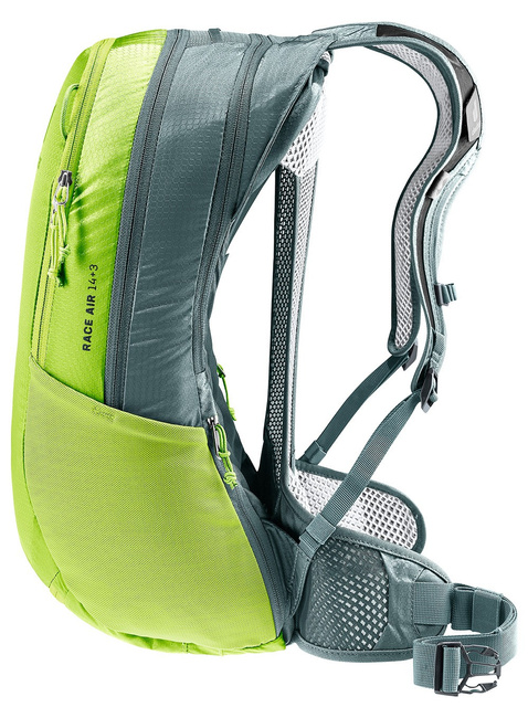 Plecak rowerowy Deuter Race Air 14+3 - citrus / graphite