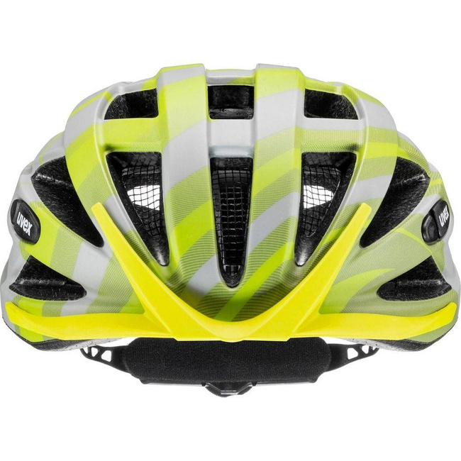 Kask rowerowy Air Wing CC Uvex 52-57 cm - grey / lime mat