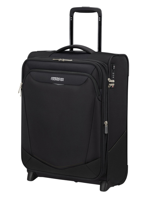 Walizka mała 2-kołowa American Tourister SummerRide Upright EXP - black