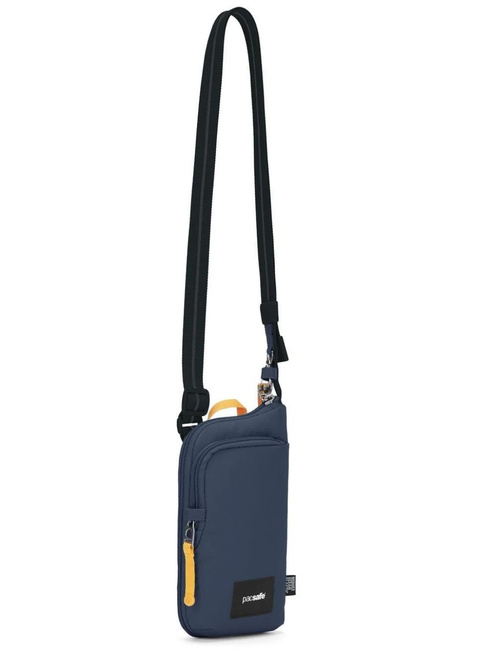 Saszetka antykradzieżowa na dokumenty Pacsafe Go Tech Crossbody - coastal blue
