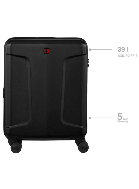 Walizka kabinowa poszerzana Wenger Legacy DC Carry-On - black